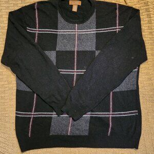 XL mens sweater wool/cashmere/angora